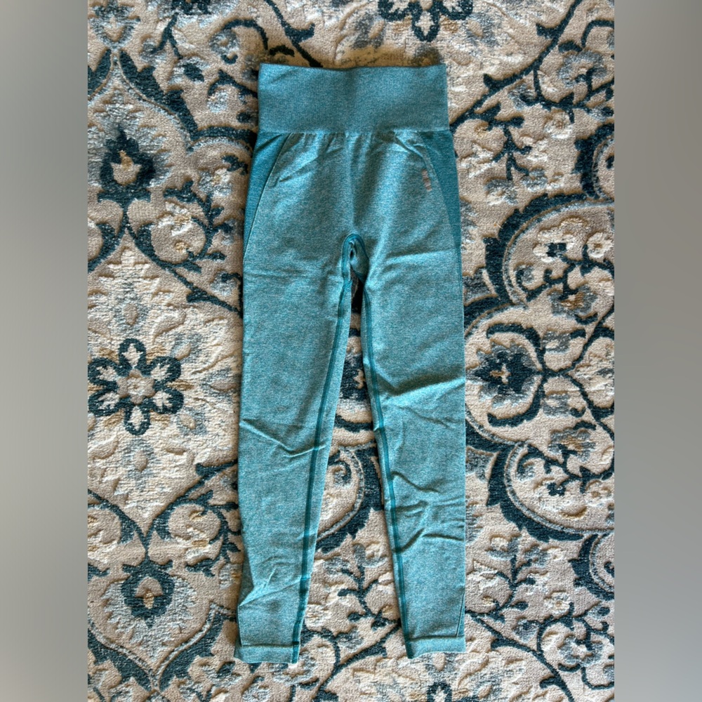 Gymshark marl blue legging size XS